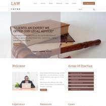 响应式法律咨询律师在线网站模板是一款html5模板