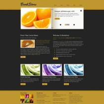 黄色个性展示类企业网站模板