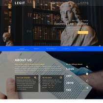 Law律师事务所bootstrap网站模板