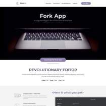 Fork App编程软件工具官网响应式模板