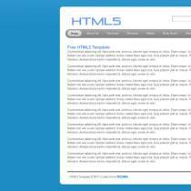 非常简洁的html5博客模板下载