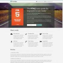 宽屏透明html5产品展示bootstrap网站模板