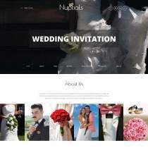 婚礼展会活动布展公司响应式网站模板