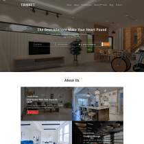 家庭装修软装设计公司html5模板