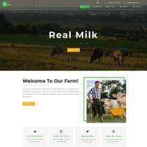 Farm 绿色高山奶牛农场响应式企业模板