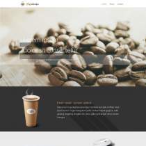 星巴克咖啡休闲餐饮网站模板