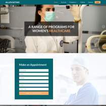 医疗器械生产企业网站模板